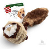 GiGwi Catch & Fetch Барсук с пищалкой для собак (внутри теннисный мяч), 26см.