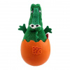 GiGwi Egg Крокодил-неваляшка с пищалкой, 14см.
