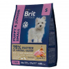 Brit Premium Dog Puppy & Junior Small 1кг. корм для щенков и молодых собак мелких пород, беременных и кормящих сук, курица