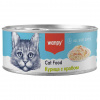 Wanpy Cat консервы для кошек "Курица с крабом", 95гр.