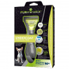 FURminator Фурминатор XS для миниатюрных собак с короткой шерстью (до 4,5кг), 25мм.