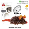 GiGwi Speedy Catch Интерактивная игрушка "Мышка" для кошки со звуковым чипом, 19см.