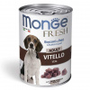 Monge Dog Fresh Chunks in Loaf 400гр. Veal консервы для собак мясной рулет, телятина