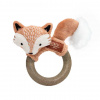 GiGwi Catch & Scratch Eco Лисичка с кольцом из мататаби, 11см.