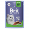 Brit Premium 85гр. Adult корм для взрослых кошек, цыпленок в желе