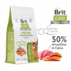 Brit Care Superpremium Cat Indoor Stool Odour Reduction 400гр. корм для взрослых кошек для уменьшения запаха стула с индейкой и лососем