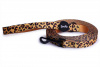 LionPets Поводок для собак с рисунком из полиэстера LP-700-2, ширина 2,5см., длина 1,5м.
