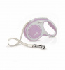 FLEXI Рулетка "NEW COMFORT" M ремень, 5м, до 25кг, розовый