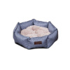 LionPets Лежанка "ЖЕНЕВА" LM116-3S, серый, 40х40см.
