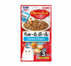 INABA Churu Ball запеченные шарики с нежной кремовой начинкой, Тунец Кацуо, 30гр.