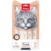 Wanpy Cat Лакомство для кошек «нежное пюре» из тунца и лосося, 70гр.