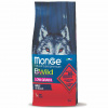 Monge Dog BWild LOW GRAIN Adult 12кг. низкозерновой корм для взрослых собак всех пород, оленина