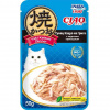 INABA CIAO Yaki Katsuo Dinner влажный корм для кошек тунец Кацуо на гриле с морским гребешком, 50гр.