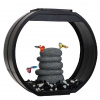 AA-Aquariums Аквариум "Deco O Mini UPG", 10л, черный, 334х142х310мм.