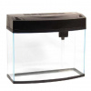 AA-Aquariums Аквариум "Panoramic", 17л, черный, 44,5х20х38см.