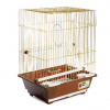 Triol 2105G Клетка для птиц, золото, 30х23х39см.