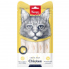 Wanpy Cat Лакомство для кошек «нежное пюре» из курицы, 70гр.