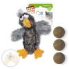 GiGwi Refillable Catnip Птицка с кошачьей мятой (3 шарика), 13см.