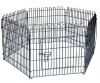 Pet Fashion Вольер шестисекционный, черный, 60х60h см.