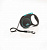 FLEXI Рулетка "BLACK DESIGN" S ремень, 5м, до 15кг, синий