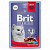 Brit Premium 85гр. Sterilised корм для стерилизованных кошек, мясное ассорти с потрошками в желе