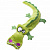 GiGwi Plush Friendz Крокодил с 4-мя пищалками, 38см.