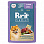 Brit Premium Dog 85гр. влажный корм для собак мини-пород с чyвствительным пищеварением, ягненок с морковью в соусе