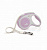 FLEXI Рулетка "NEW COMFORT" M ремень, 5м, до 25кг, розовый