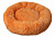 LionPets Лежанка "ПОНЧИК" (DONUT) LM-110-OR-1, съемный чехол, оранжевый, d40см.