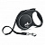 FLEXI Рулетка "BLACK DESIGN" M лента, 5м, до 25кг, серебро