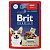 Brit Premium Dog 85гр. влажный корм для собак всех пород, говядина в соусе