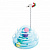 Triol SMART TOYS Развивающая игрушка "Пирамида" для кошек, d25х16/36см.