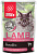 Blitz Sensitive Lamb & Turkey 85гр. корм для взрослых кошек ягненок с индейкой, кусочки в желе