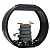 AA-Aquariums Аквариум "Deco O Mini UPG", 10л, черный, 334х142х310мм.