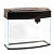 AA-Aquariums Аквариум "Panoramic", 17л, черный, 44,5х20х38см.